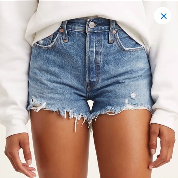 Levi’s 501 Original Denim Shorts - Picture 1 of 7